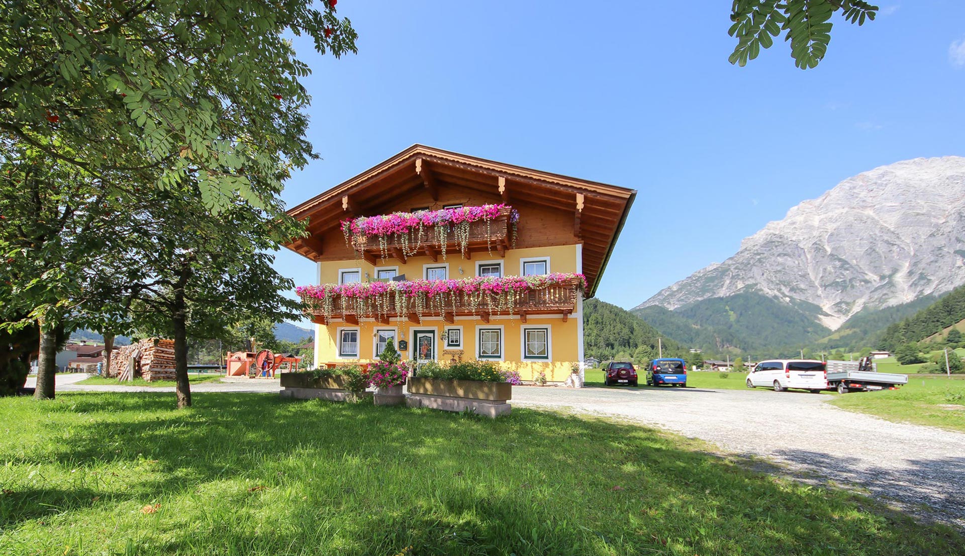 Ferienbauernhof Leogang Sommer 6491